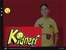 Tablet Screenshot of kidnerf.com